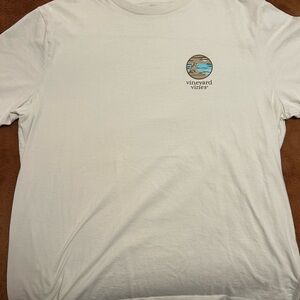 Vineyard Vines Classic White Tee with Logo